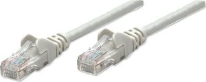 Intellinet Network Solutions Intellinet INTELLINET PATCHCORD CAT5E UTP 1M SZARY 100% MIEDŹ 318921 1