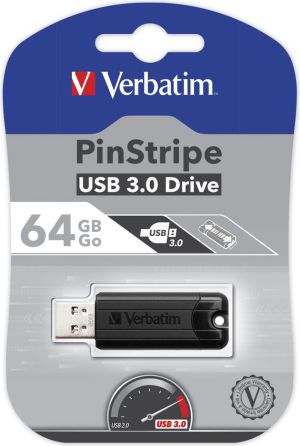Pendrive Verbatim PinStripe, 64 GB  (49318) 5