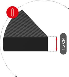 Biurko Huzaro Hero 6.3 Czarne 154 cmx48 cm 10
