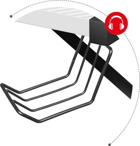 Biurko Huzaro Hero 6.3 Białe 154 cmx48 cm 11