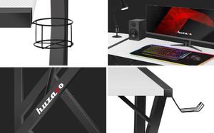 Biurko Huzaro Hero 6.3 Białe 154 cmx48 cm 16