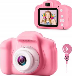 Aparat cyfrowy Retro 20 Mpx różowy 2
