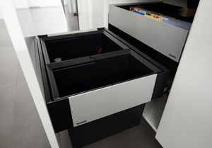 Kosz na śmieci Blanco szafkowy czarny (526208) 5