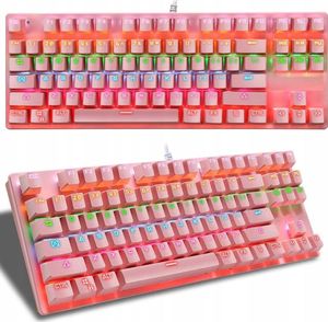 Klawiatura Retro Klawiatura Podświetlana Dla Graczy Gamingowa A550 1