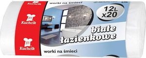 Kuchcik Worki na śmieci łazienkowe Kuchcik 12L x 20 szt. 2