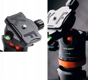 Monopod Kf Statyw Monopod K&f Aluminium 185 Cm Flat Lay Kf09.090 9