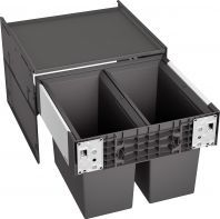 Kosz na śmieci Blanco szafkowy szary (526201) 2