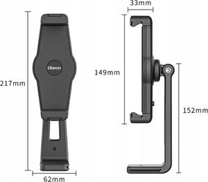 Uchwyt Ulanzi ST-20 do tabletu czarny (SB6460) 10