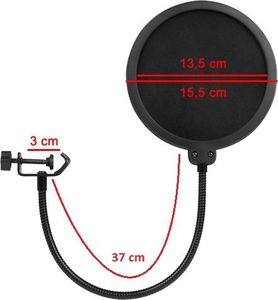 Mikrofon Puluz Zestaw 3w1 6