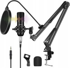 Mikrofon Puluz Zestaw 3w1 9
