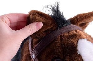 Jokomisiada Duży konik na biegunach merda ogonem ZA0052 4