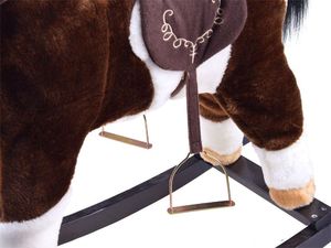 Jokomisiada Duży konik na biegunach merda ogonem ZA0052 7