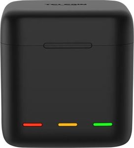 Telesin Ładowarka Usb 2x Bateria Do Gopro Hero 8 / 7 / 6 / 5 Black 4