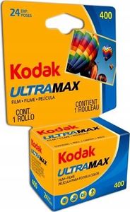 Kodak 24x Film Klisza Kolorowa Negatyw Kodak Ultramax 2