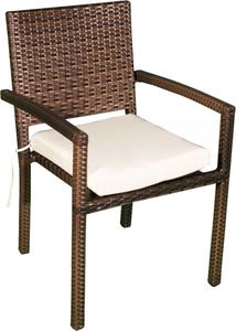 Bello Giardino Krzesło ADORAZIONE technorattan brązowy 1
