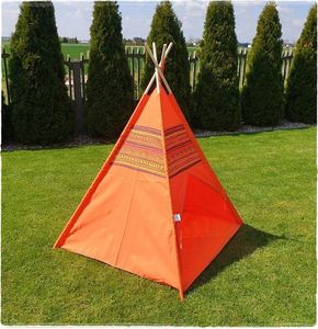NoboKids Namiot Indiański dla Dzieci Tipi Wigwam Domek Okno 9