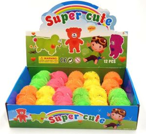 Figurka Moneks Miękkie zwierzęta świecące piszczące misie Pieski 4