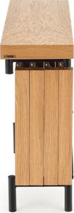 Halmar Konsola INFERNO 106x30 dąb/czarna 4