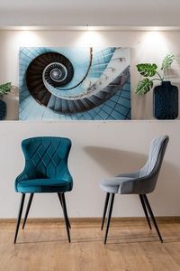 Signal Krzesło LOTUS VELVET szare 11