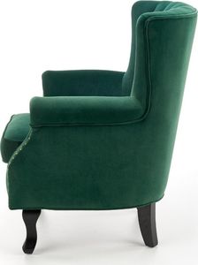 Halmar Fotel do salonu TITAN VELVET ciemnozielony 8