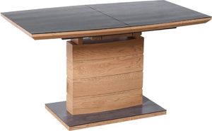 Halmar Stół rozkładany CONCORD 140(180)x80 dąb/szary 1