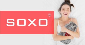 Soxo Termofor w pokrowcu SOXO Sweterek granatowy 3