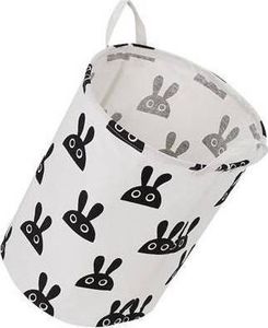 Kosz na pranie Severno w króliki 6