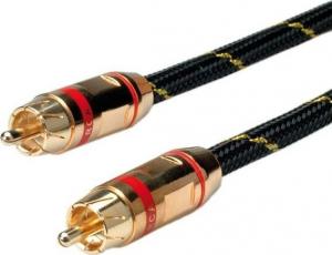 Kabel Roline RCA (Cinch) - RCA (Cinch) 5m złoty (JAB-1488324) 1