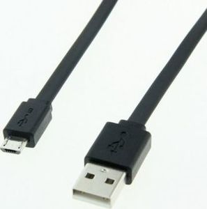 Kabel USB Roline USB-A - 1 m Czarny 1
