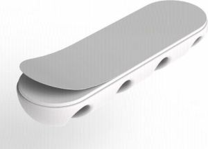 Organizer BlueLounge Uchwyt Biały 2 sztuki  (CDMU-WH) 5