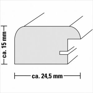 Ramka Hama Riga nature 30x40 Wood (59631) 3