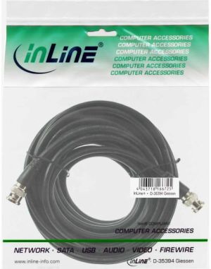 Kabel InLine BNC - BNC 20m czarny (10820) 2