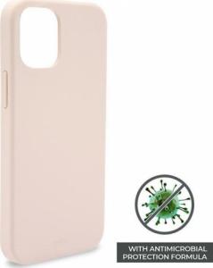 Puro PURO ICON Anti-Microbial Cover - Etui iPhone 12 Mini z ochroną antybakteryjną (piaskowy róż) 1