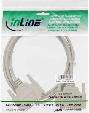 InLine DB-25 - DB-25, 2m, Szary (11112M) 2