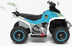 Lean Cars Quad na Akumulator GTS1188-A Biały Policyjny 6
