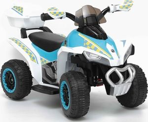 Lean Cars Quad na Akumulator GTS1188-A Biały Policyjny 7