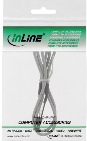 InLine 2 pin - 2 pin, 0.9m, Szary (19995) 2