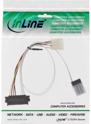 InLine SFF 8482 - SFF 8087, 0.5m, Wielokolorowy (27622) 2