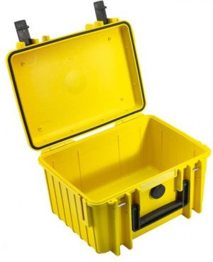 Walizka foto B&W International Type 2000, z gąbką, żółta (2000/Y/SI) 2