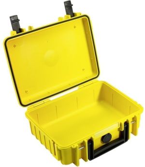 Walizka foto B&W International Type 1000 z przegrodkami, żółta (1000/Y/RPD) 2