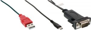 Kabel USB InLine D-Sub -> USB-A/Micro USB do Android 1m (33399I) 1