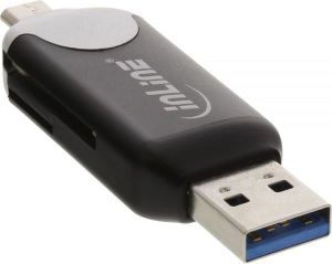 Czytnik InLine USB 3.0 & Micro USB 2.0 dual interface (66779C) 1