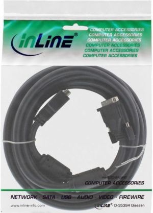 Kabel InLine DVI-D - DVI-D 5m czarny (17776) 2