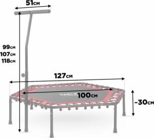 Trampolina Neo-Sport 11044 FT127 cm 8