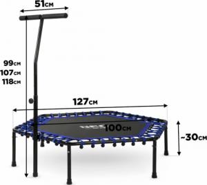 Trampolina Neo-Sport 11024 FT127 cm 8