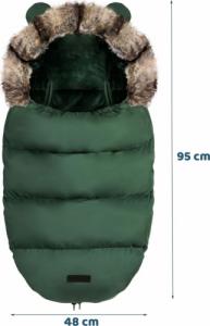 Ricokids Śpiworek do wózka, sanek Elmi Ricokids - khaki 13