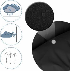 Ricokids Śpiworek do wózka, sanek Elmi Ricokids - czarny 7