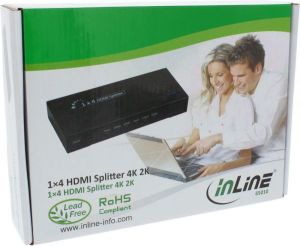 InLine Splitter 1x HDMI - 4x HDMI (65010) 3
