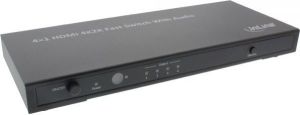 InLine Switch 4x HDMI + audio Czarny (65017) 1