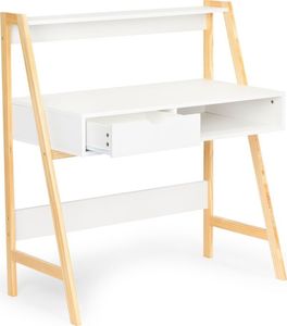 Biurko ModernHome Białe 95 cm x 50 cm 4